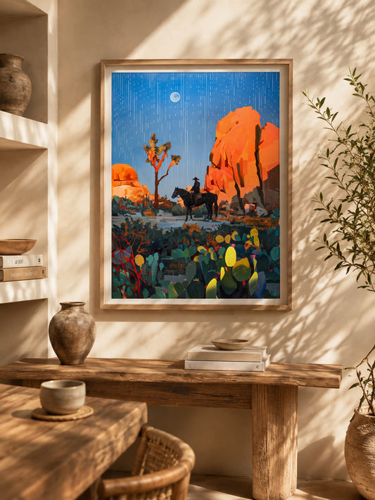 Joshua Tree Cowboy - Print